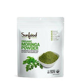 Sunfood Superfoods Organic Moringa Powder, - 8 Ounces