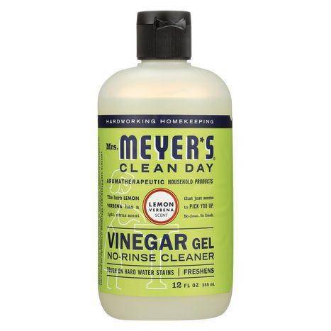 Mrs. Meyer's Clean Day Vinegar Gel Cleaner, Lemon - 12 Ounces