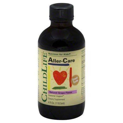 ChildLife Essentials Aller-Care, Natural Grape Flavor - 4 Each