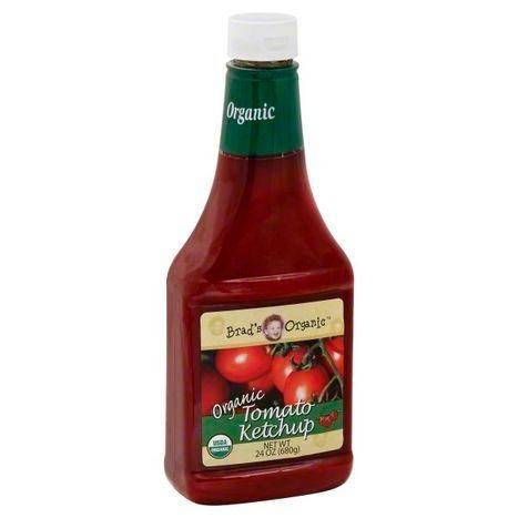 Brads Organic Ketchup, Organic, Tomato - 24 Ounces