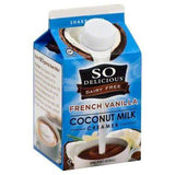 So Delicious Creamer, Coconut Milk, French Vanilla - 1 Pint