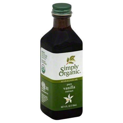 Simply Organic Vanilla Extract, Pure, Madagascar - 4 Ounces