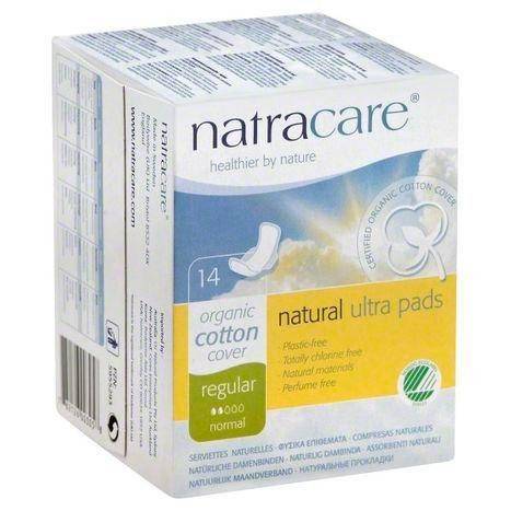 Natracare Ultra Pads, Natural, Regular, Normal - 14 Each