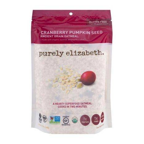 Purely Elizabeth Superfood Oatmeal, Cranberry Pumpkin Seed - 10 Ounces