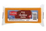 Krasdale Cheese, Sharp Cheddar - 8 Ounces
