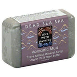 One with Nature Dead Sea Spa Soap, Triple Milled Mineral, Volcanic Mud - 7 Ounces