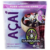 Sambazon Superfruit Packs, Organic, Pure Unsweetened, Acai, 4-Pack - 4 Each