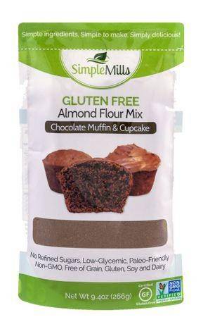 Simple Mills Almond Flour Mix, Chocolate Muffin & Cake - 10.4 Ounces
