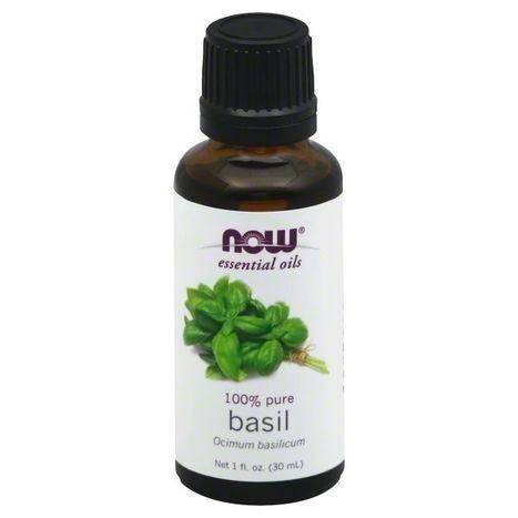 Now Essential Oils Basil, 100% Pure. - 1 Ounce