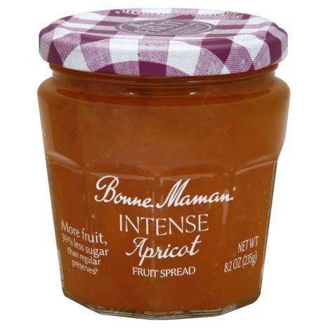 Bonne Maman Fruit Spread, Intense, Apricot - 8.2 Ounces