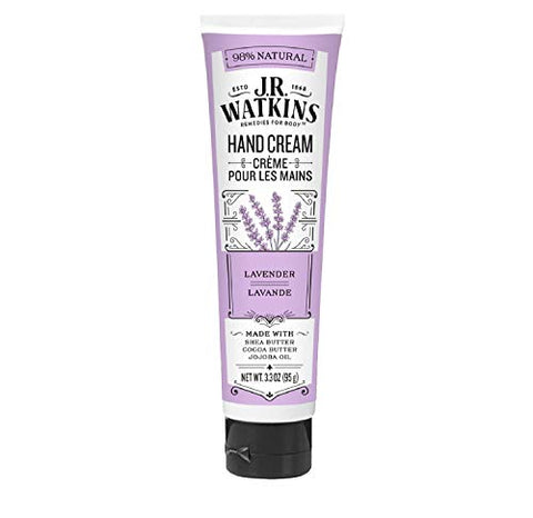 J.R.Watkins Shea Butter Hand Cream Lavender-3.3 Oz