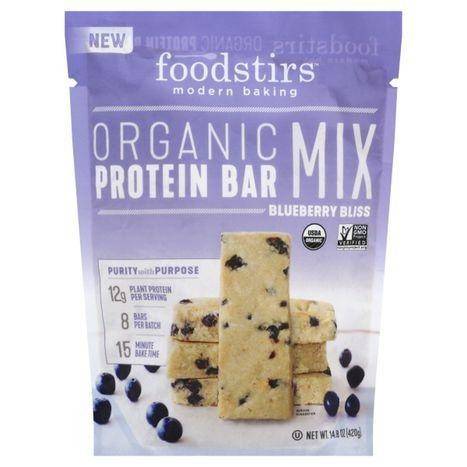 Foodstirs Protein Bar Mix, Organic, Blueberry Bliss - 14.8 Ounces