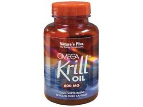 Nature's Plus 600MG Omega Krill Oil - 60 Capsules