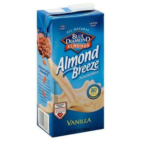 Blue Diamond Almond Breeze Almondmilk, Vanilla - 32 Ounces