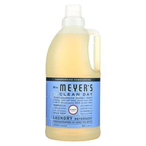 Mrs. Meyer's Clean Day Laundry Detergent, Bluebell - 65 Fluid Ounces