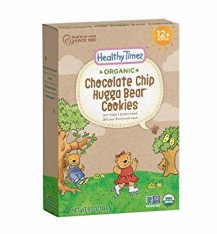 Healthy Times Organic Hugga Bear Chocolate Chip Cookies