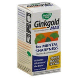 Natures Way Ginkgold, Max, 120 mg, Tablets - 60 Each