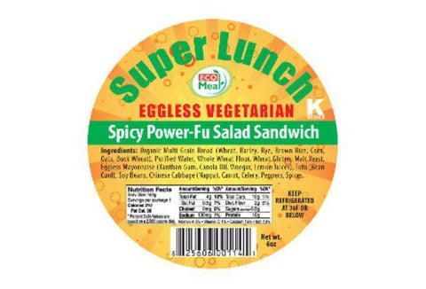 Natural Power Fu Spicy Vegetarian Sandwich - 7 Ounces