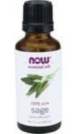 NOW Essential Oils, Sage - 1 Ounce