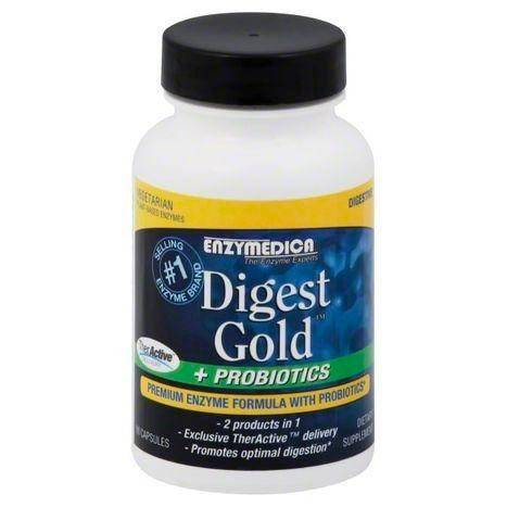 Enzymedica Digest Gold, + Probiotics, Capsules - 90 Each