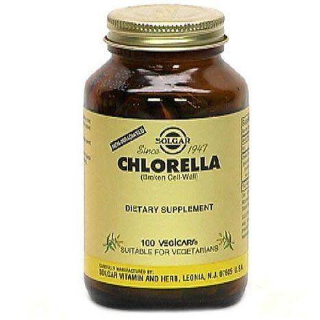 Solgar Chlorella (Broken Cell-Wall), Vegicaps - 100 Each