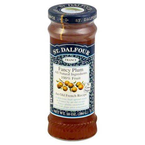 St Dalfour Fruit Spread, Deluxe, Fancy Plum - 10 Ounces