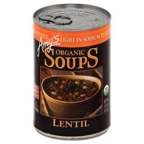 Amys Soup, Organic, Lentil - 14.5 Ounces