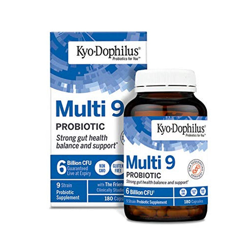 Kyolic Kyo Dophilus A Blend Of Nine Probiotics Intestinal Balance & Immune Support-180 Capsules