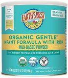 Earth's Best Organic Gentle Infant Formula With Iron Milk Based Powder - 23.2 Ounces