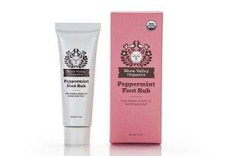 Moon Valley Organics Peppermint Foot Rub - 1.7 Ounces