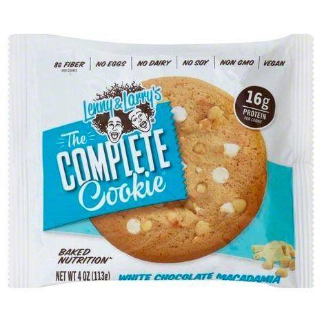 Lenny & Larrys Cookie, The Complete, White Chocolate Macadamia - 4 Ounces