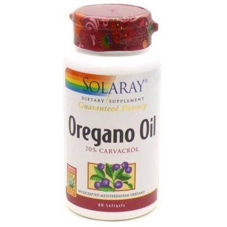 Solaray Oregano Oil - 60 Softgels