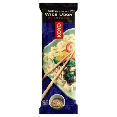 Koyo Asian Pasta, Organic Wide Udon - 8 Ounces