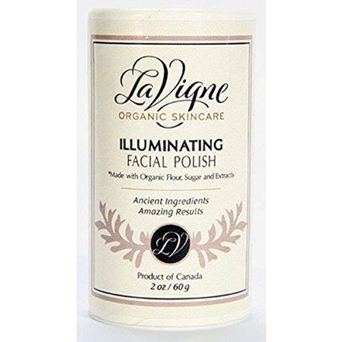 LaVigne Illuminating Facial Polish With Organic Flour, Sugar & Extracts-2 Oz