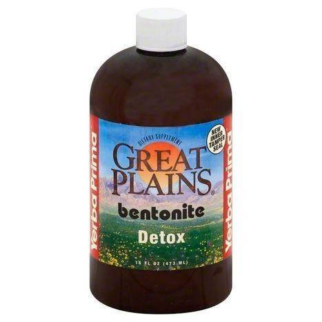 Yerba Prima Detox, Bentonite, Great Plains - 16 Ounces