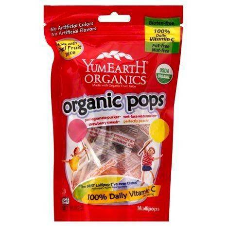 YumEarth Pops, Organic - 14 Each