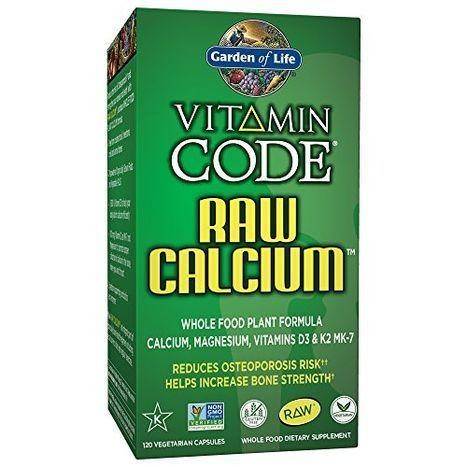 Garden of Life Vitamin Code Raw Calcium - 120 Capsules