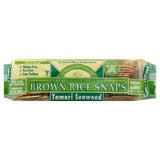 Edward & Sons Brown Rice Snaps, Tamari Seaweed - 3.5 Ounces