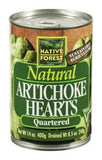 Native Forest Natural Quartered Artichoke Hearts - 14 Ounces