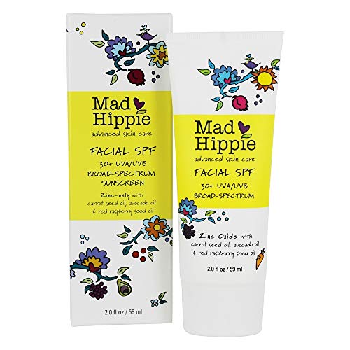 Mad Hippie Facial SPF 30+ Broad Spectrum Sunscreen1 Oz The Blueberry
