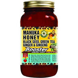 Manuka Honey Black Seed Green Tea Ginger & Ginseng-16 Oz