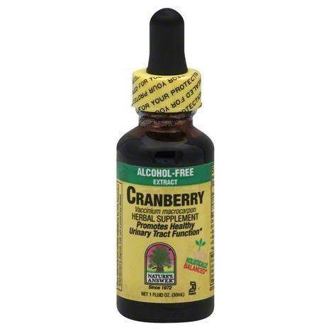 Natures Answer Cranberry, Alcohol-Free Extract - 1 Ounce