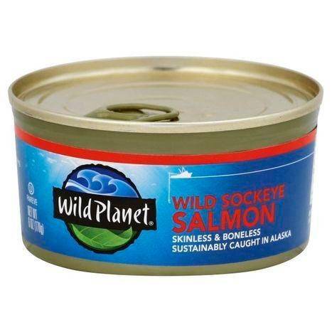 Wild Planet Salmon, Wild Sockeye - 6 Ounces