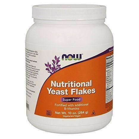 Now Nutritional Yeast Flakes, Super Food - 10 Ounces
