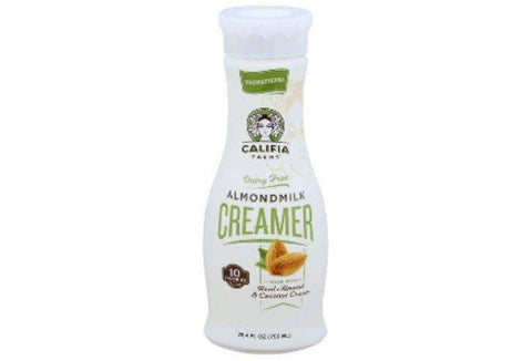 Califia Farms Creamer, Almondmilk, Dairy Free, Unsweetened - 25.4 Ounces