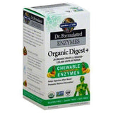 Garden of Life Organic Digest+ Enzymes, Chewable, Tropical Fruit Flavor - 90 Each