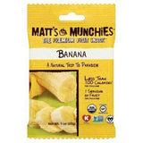 Matt's Munchies Fruit Snack, Banana - 1 Ounce