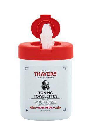 Thayers Rose Petal Toning Towelettes - 30 Count