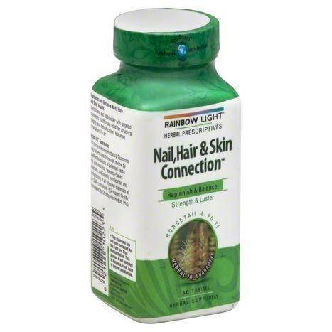 Rainbow Light Herbal Prescriptives Nail, Hair & Skin Connection, Tablets - 60 Each