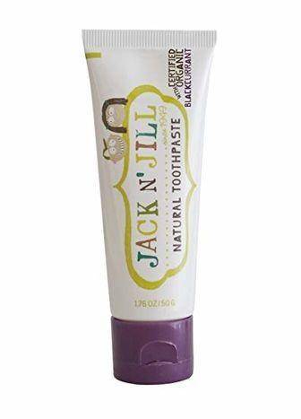 Jack N' Jill Organic Blackcurrant Natural Toothpaste